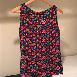 Kate Spade sleeveless floral top